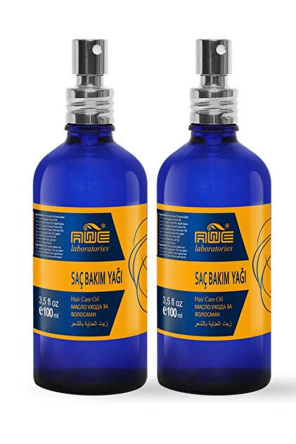 2-Pack Hair Care Oil 100ml, Nourishes Hair, Prevents Hair Loss, Easy to Use Spray