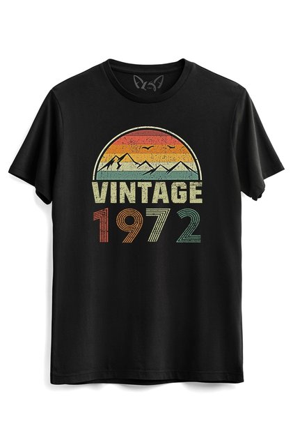Vintage 1972 Antique Black T-shirt