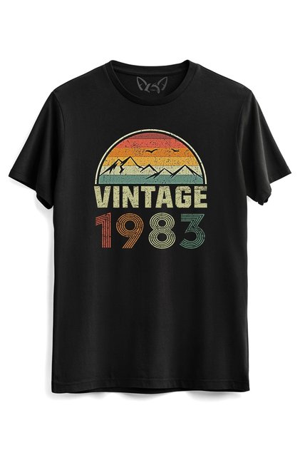 Vintage 1983 Antique Black T-shirt