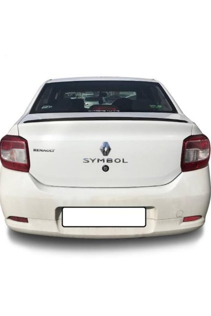 Renault Symbol Taliant Piano Black Anatomik Üniversal Spoiler 115cm Elastik Bagaj Üstü Çıta