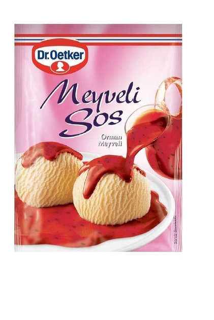 Dr Oetker Meyveli Tatlı Sos 80 Gr.