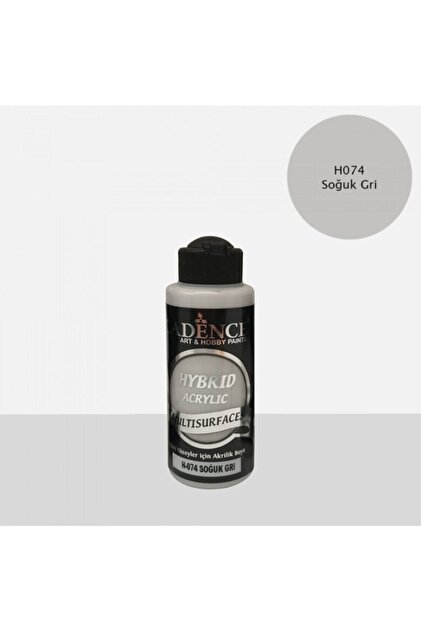 Cadence Boya H-086 Kül , Multısurface 120 ml , Akrilik Boya