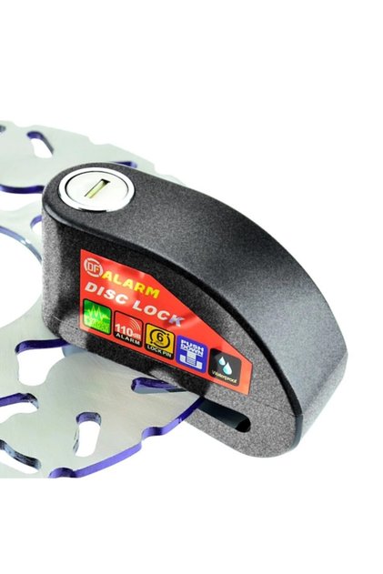 Motosiklet Alarmlı Disk Kilidi 110db Disk Kilit