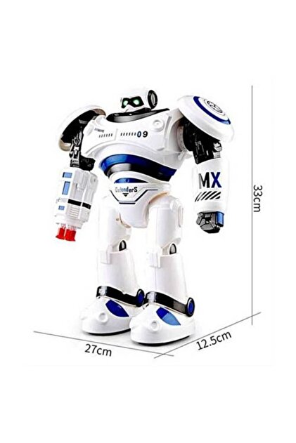 Defender's Yapay Zeka, Kumandalı Füze Atan Dans Eden Çok Fonksiyonlu Oyuncak Robot - 2