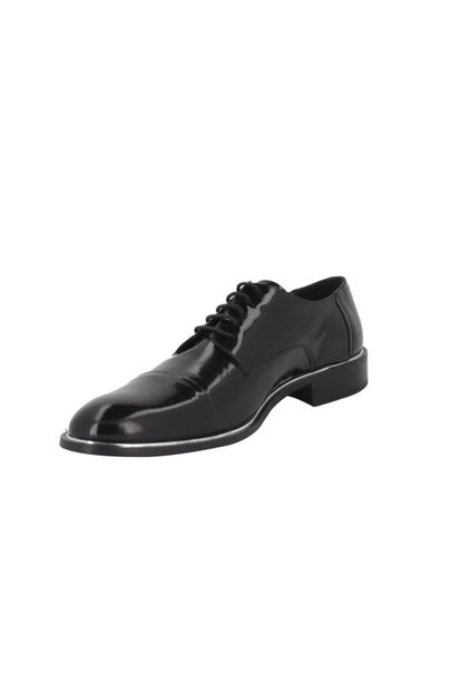 Hobby Yakut Siyah Klasik Rugan Erkek Ayakkabı 3701 - 3