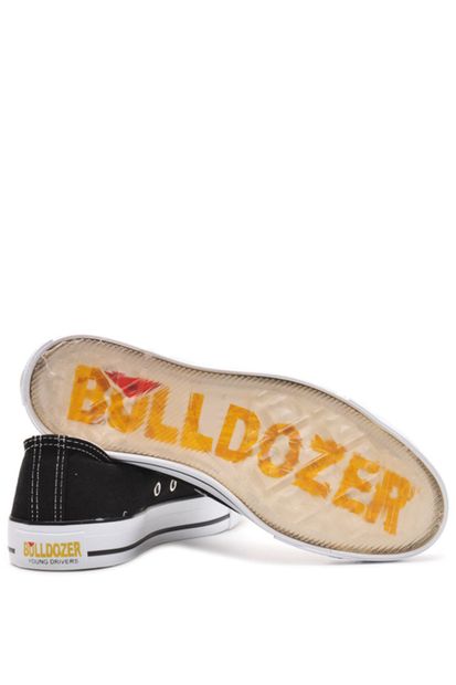 Bulldozer 201436 Sıyah Erkek Keten Ayakkabı - 3