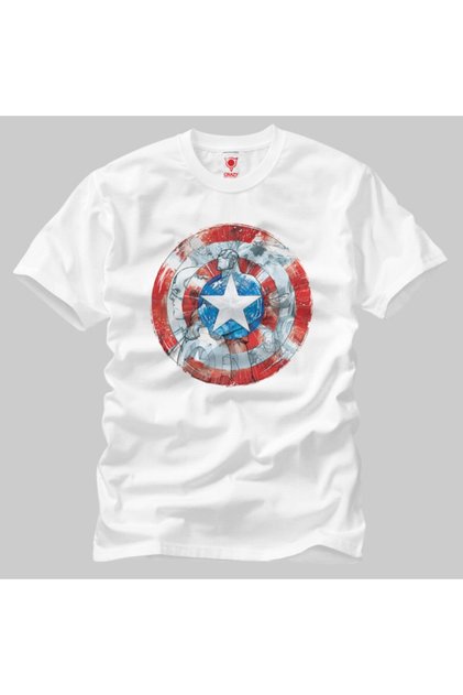 Ανδρικό T-Shirt Captain America Icon 1