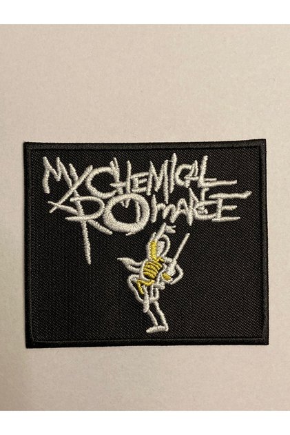 رقعة My Chemical Romance - ختم، رقعة جينز (7.5 × 6.3 سم)
