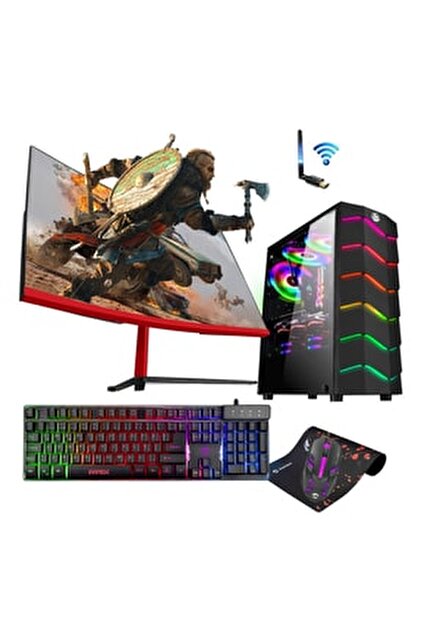 Gamepage Black Z135 I5-3470 8gb 240gb Ssd 1tb Rx550 4gb 23.8