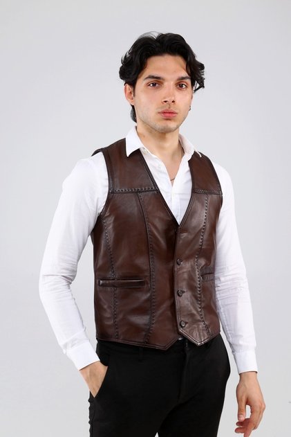Genuine Leather Vest