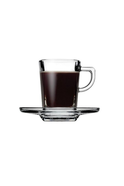 Carre Espresso and Coffee Cup Set 72 Cc for 6 People - 95754