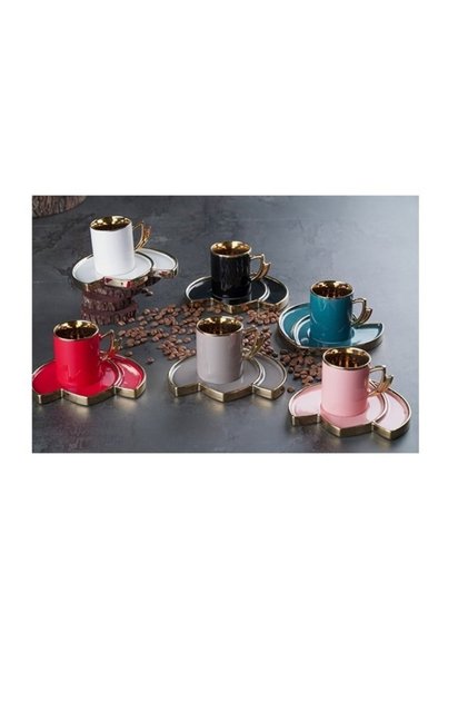 Syt21.0096 Porcelain Coffee Set 6 Pieces