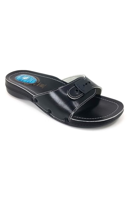 6500-1 Anatomical Women's Slippers Black