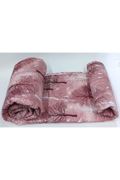 Çift Kişilik Cotton Pike Yaz Yorganı 215x175cm Yatak Örtüsü Renk Desen Mikrofiber Elyaf