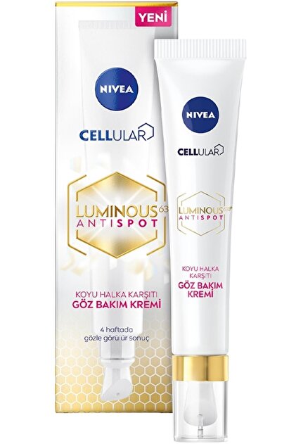 NIVEA Luminous630 Koyu Halka Karşıtı Göz Bakım Kremi 15 Ml