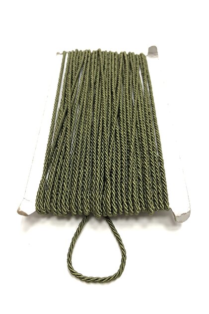 Green Cord Rope 3 mm 10 Mt – Knitting Thread, Stylish Design, Women's Accessory – Knitting Thread – Knitting Thread
