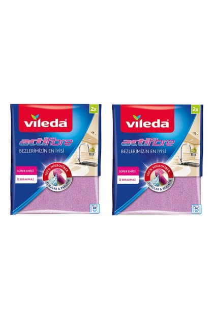 2'li Actifibre Mikrofiber Bez 2 Paket