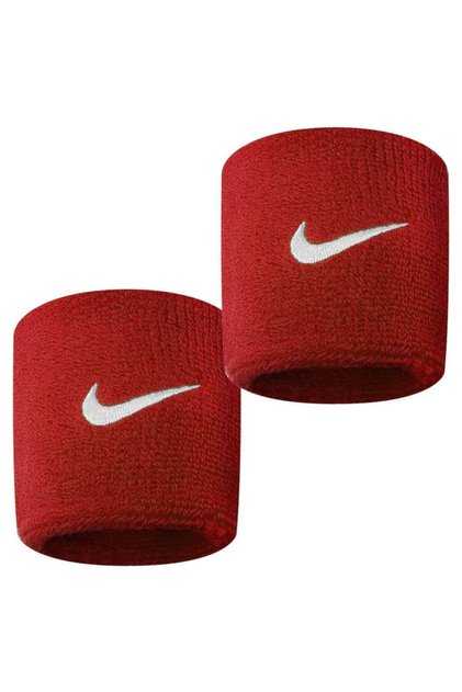 Swoosh Wristbands Havlu El Bilekliği Kırmızı Renk