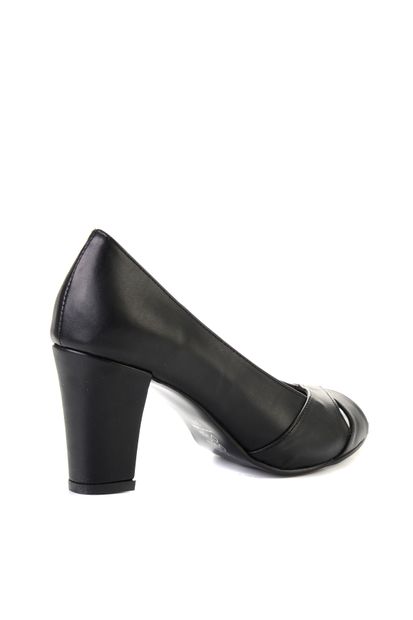 Bambi Siyah Kadın Klasik Topuklu Ayakkabı L0708211009 - 4
