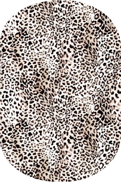 Leopar Desenli 2'li Banyo Paspası(50x60 Cm - 60x100 Cm) Brc1528