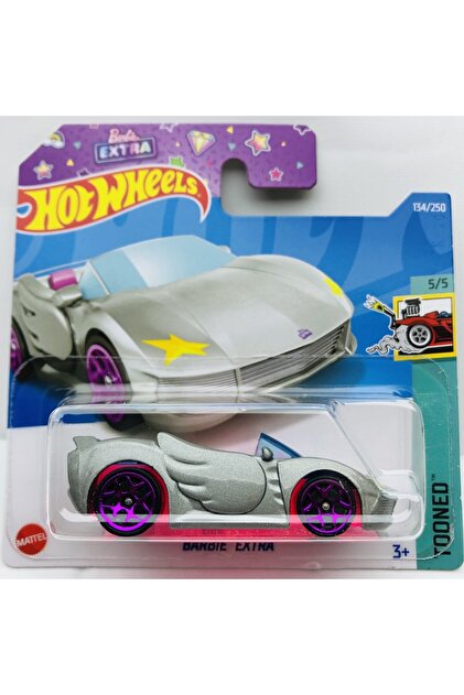 HOT WHEELS Barbie Extra Car Tooned 1:64 Ölçek Hotwheels Marka 5/5