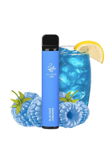 EVA Elf Bar Blue Razz Lemonade 1500 Puff Kalem Nargile Orjinal
