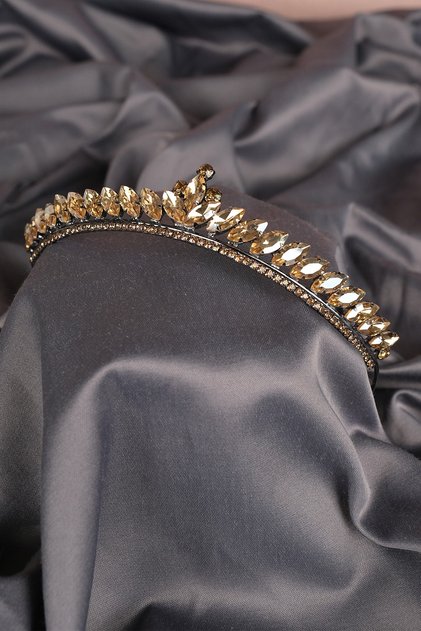 Wedding Henna Crown Thin Shuttle Stone Bridal Henna Crown – Other Hair Accessories – Other Hair Accessories