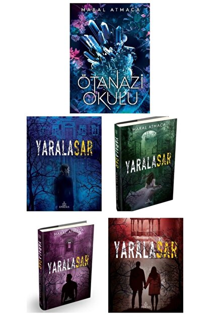 Ephesus Yayınları Ötanazi Okulu - Maral Atmaca 5 Kitap Set