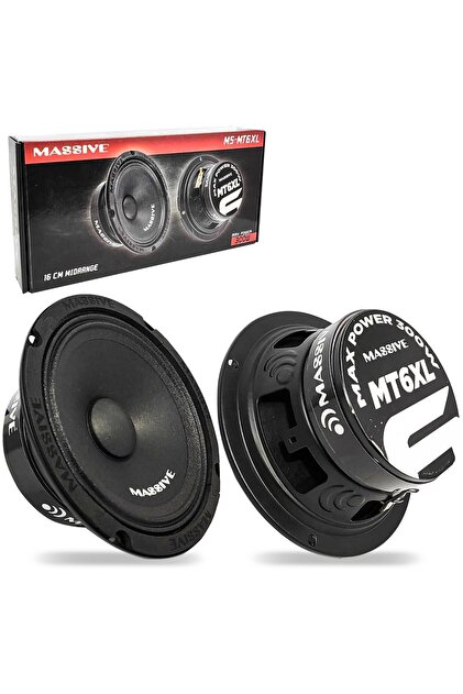 最終値下げ　Batis 85mm CHISELMASSIVE Oto Mıdrange 16cm 300w 2 Adet Massıve Ms-mt6xl
