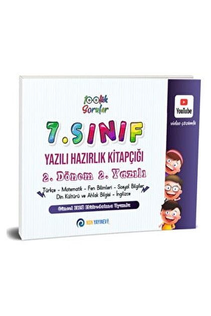 独立事典 2005-2006, 2006-2007 2冊セット NSN YAYINEVİ 7. Sınıf Yazılı Hazırlık Kitapçığı 1. Dönem 2. Yazılı