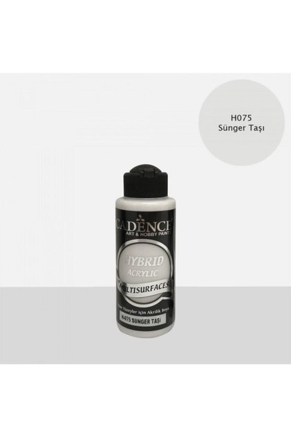 H-075 Sünger Taşı , Multısurface 120 ml Akrilik Boya