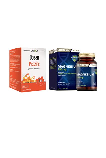 Ocean Cilt, Saç, Tırnak Sağlığı Için Çinko Takviyesi 15 Mg 30