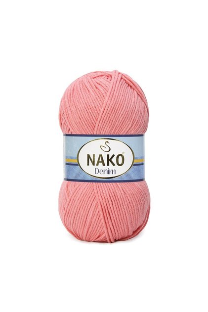 5 Pieces of Nako Denim 11452 Hand Knitting Yarn 100 g