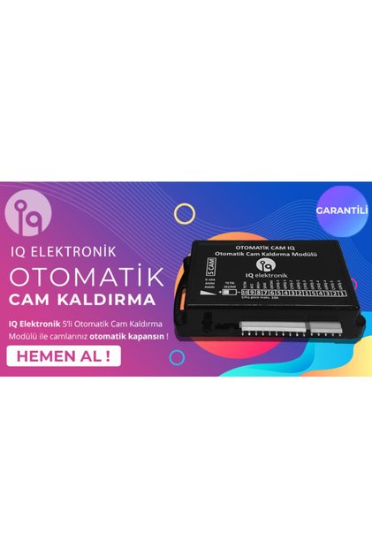 Cam Kaldırma Modülü 5-60 Saniye Süre Ayarı Garantili Termikli 4 Çıkışlı