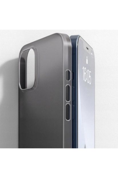 Baseus Wing Case Iphone 12 6.1 Kılıf Ultra Ince Lux Mat Şeffaf Kılıf - 7