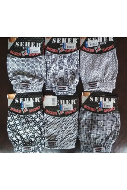 Boxeri cu model pentru bărbați, pachet mixt, 6 piese, sezon nou