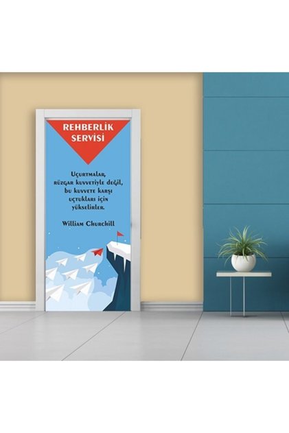 Rehberlik Servisi Kapı Giydirme