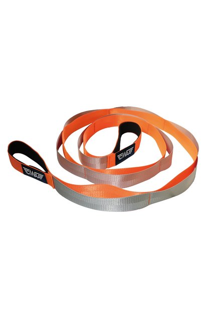 Pilates Yoga Gymnastics Exercise Stretching Belt with Handle