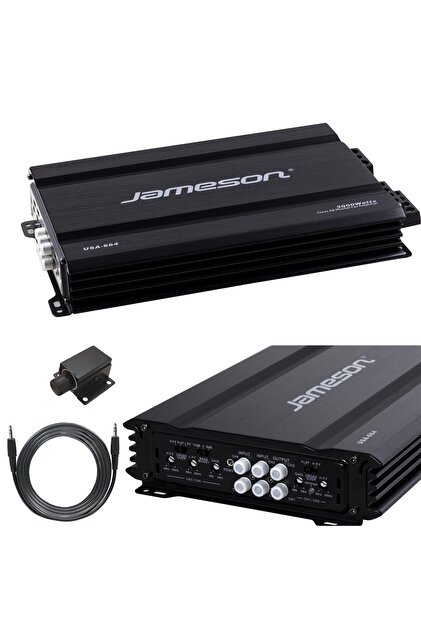 Jameson Oto Anfi 3000w 4 Kanal Bass Kontrol Usa-664 - Fiyatı