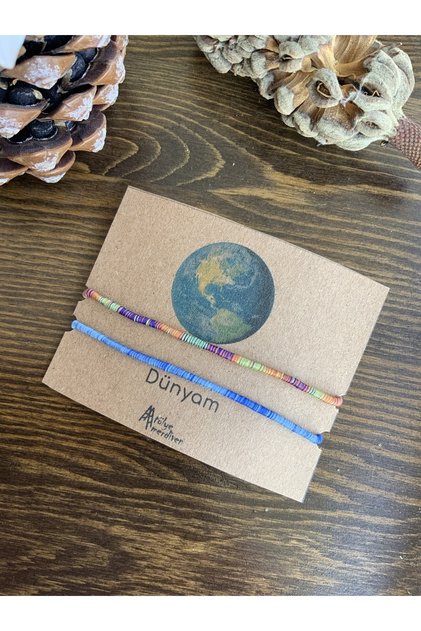 مجموعة أساور My World Gift للزوجة والحبيب ومجموعة أساور Bff للزوجين