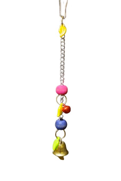 Bird Toy with Bell for Budgie and Prakets