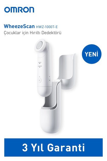 WheezeScan Çocuklar İçin Hırıltı Dedektörü HWZ-1000T-E