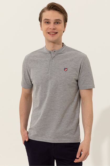 Gray Men's T-Shirt