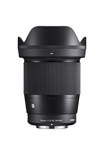 【ほぼ未使用】SIGMA 16mm F1.4 DC DN ソニーEマウント Sigma 402965 16mm F1,4 DC DN Objektif, Filtre Çapı: 67 mm, Siyah