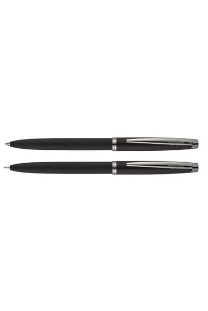 Prestige 108 Matte Black Color Ballpoint Pen + Versatil Pen Set