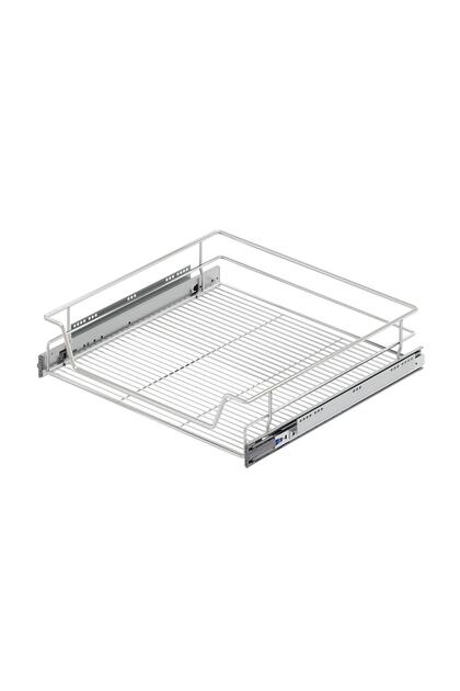 Starax Çekmece Sepeti Bağımsız Teleskopik Frenli 40cm Krom