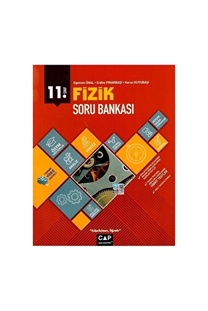 Çap Yayınları Çap 11. Sınıf Anadolu Lisesi Fizik Soru Bankası - 1