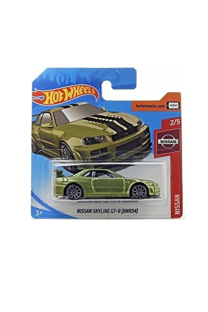 HOT WHEELS Nissan Skyline Gt-r Bnr34 Yeşil - Fiyatı, Yorumları