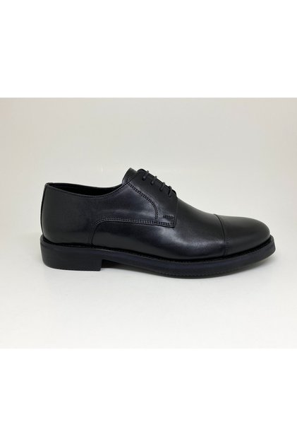 Genuine Leather Black Men's Classic Shoes