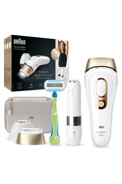 Braun Silk Expert Pro 5 PL5159 400.000 Atımlı, 2 Başlıklı Yeni Nesil IPL + FS1000 + Tasarım Çanta - 7